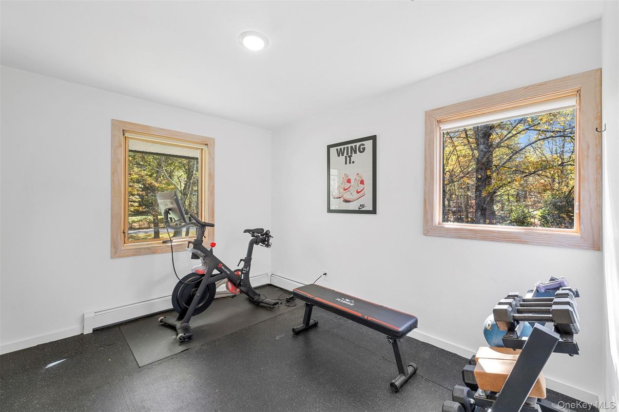 Fitness Equipment, Interior, Recessed Lighting