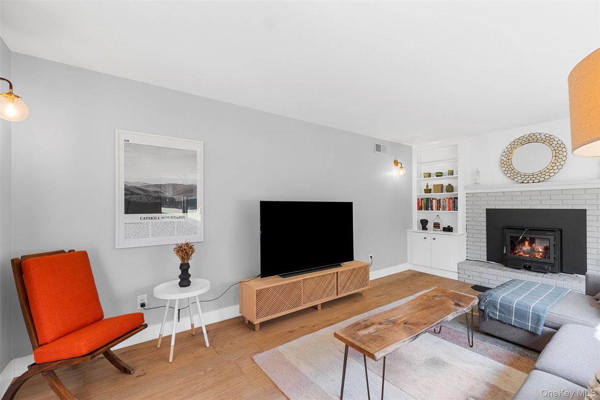 Fireplace, Interior, Living room, Wood Texture Flooring