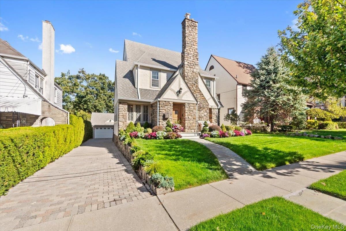 Exterior, Facade, Brick Facade, Tudor Revival