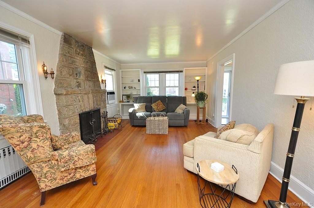 Fireplace, Interior, Living room, Stone Walls, Wood Texture Flooring