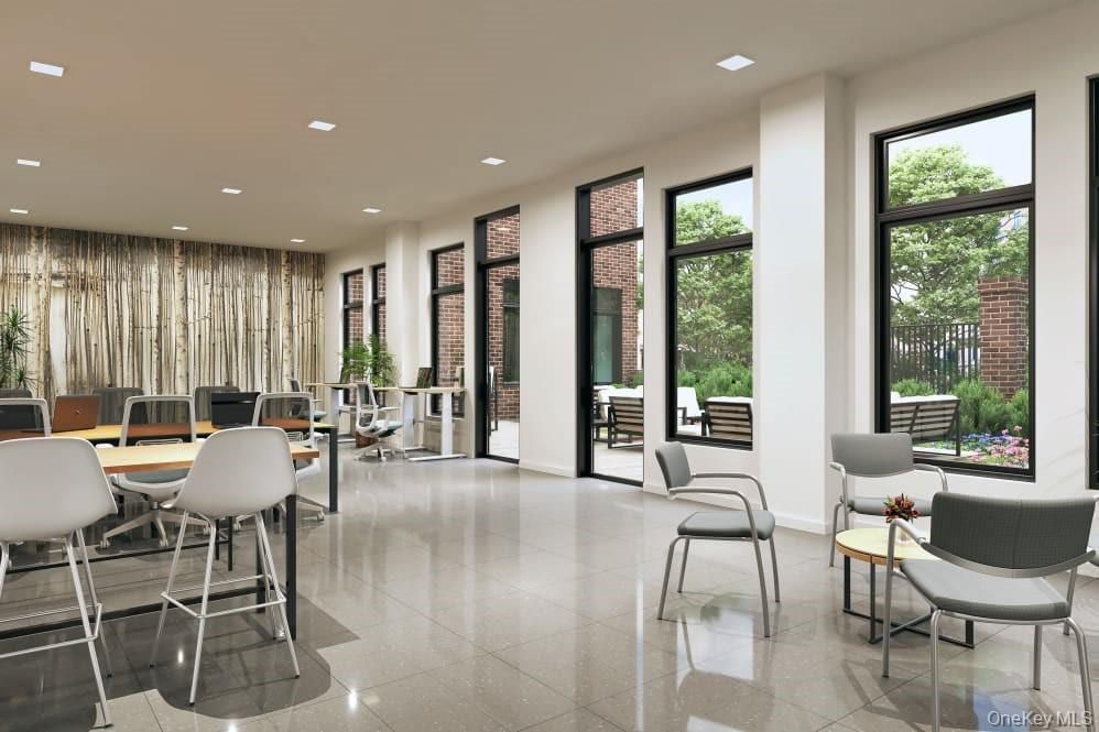 Dining room, Interior, Recessed Lighting