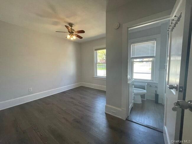 Bathroom, Empty room, Interior, Wood Texture Flooring