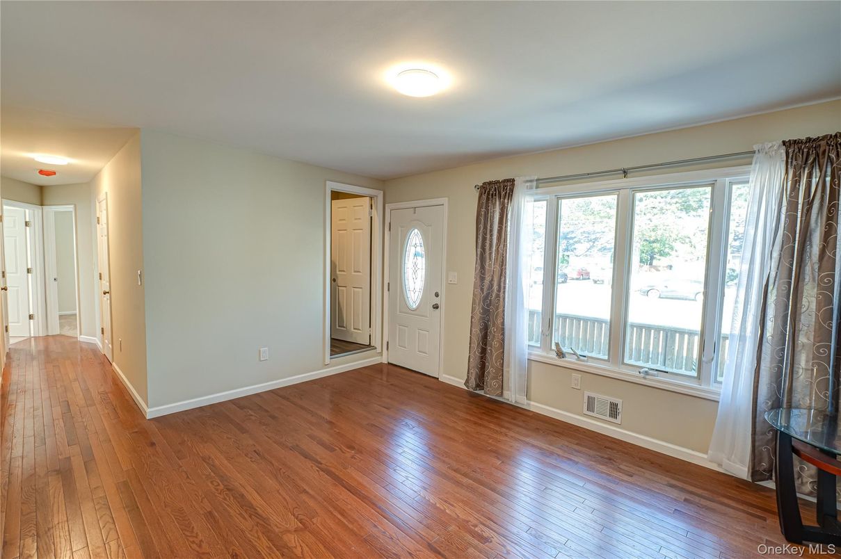 Empty room, Interior, Wood Texture Flooring