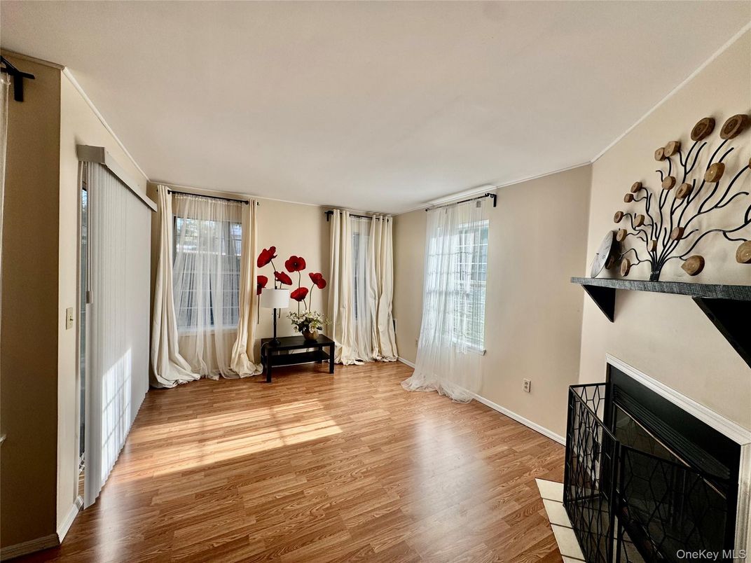 Fireplace, Interior, Wood Texture Flooring