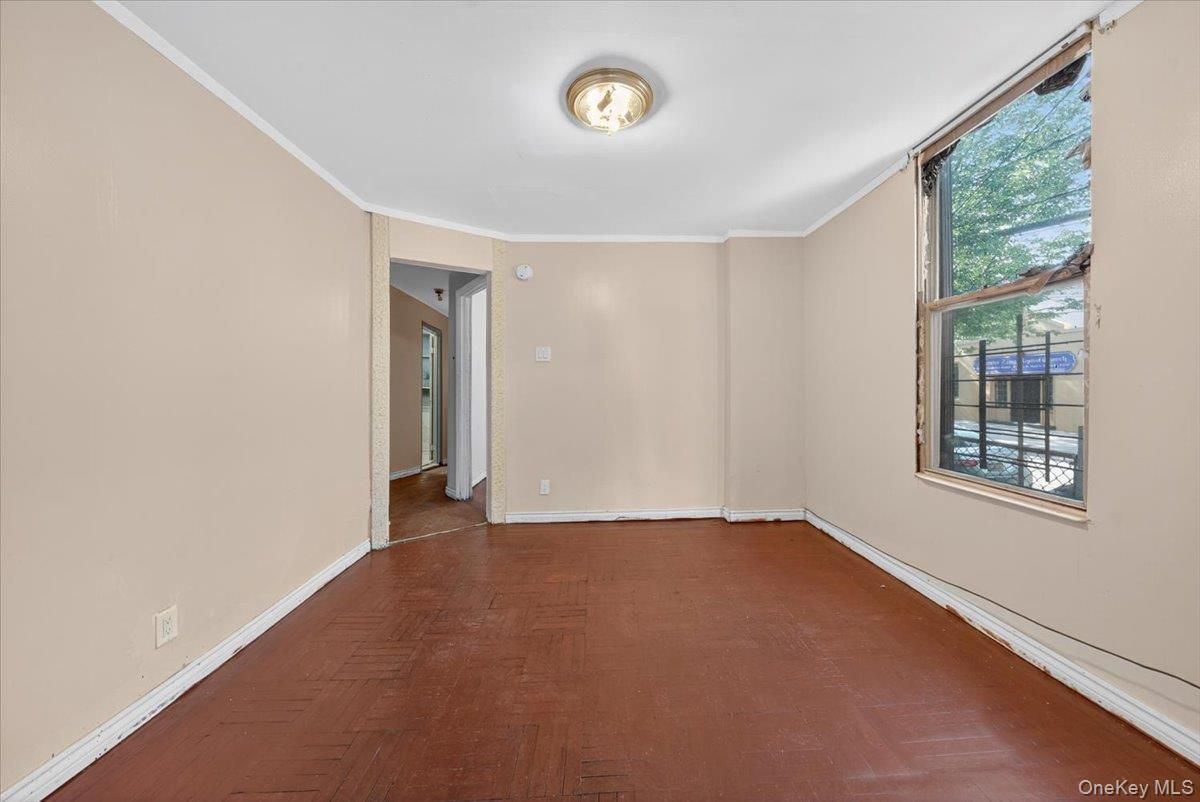Empty room, Interior, Wood Texture Flooring