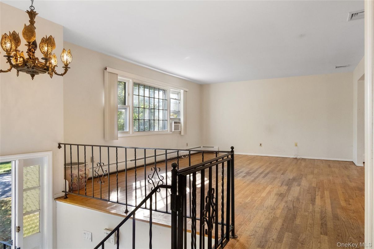 Chandelier, Interior, Wood Texture Flooring