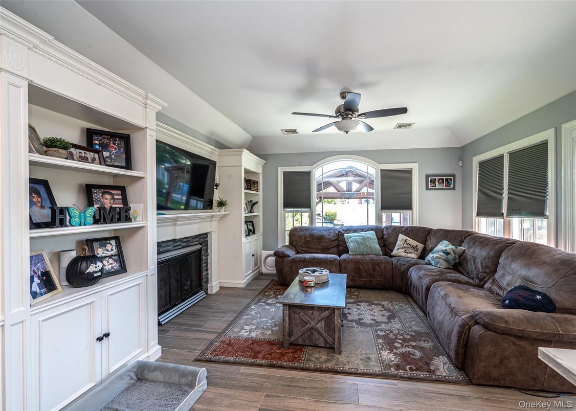 Fireplace, Interior, Living room, Wood Texture Flooring