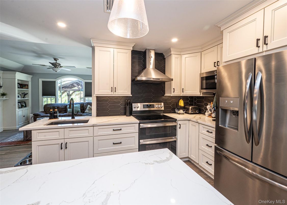 Interior, Kitchen, Recessed Lighting, Stainless Steel Appliances