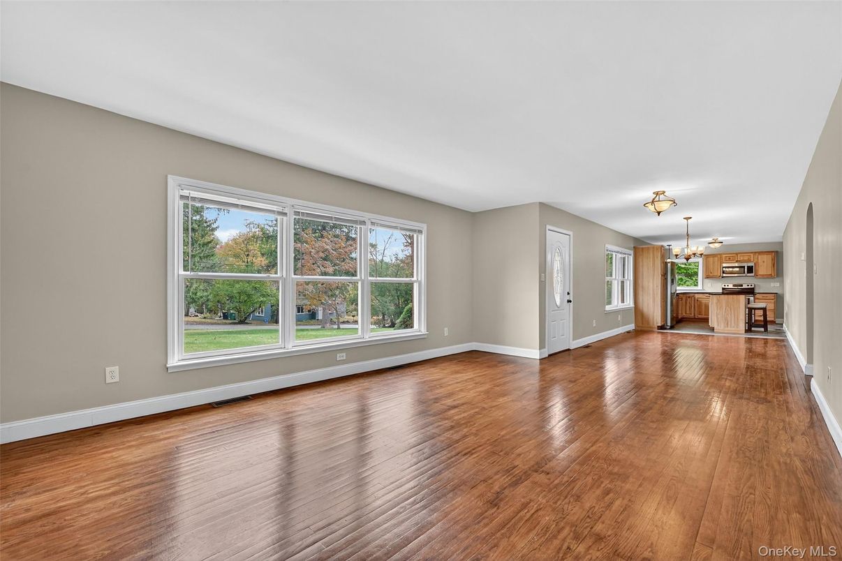 Empty room, Interior, Kitchen, Wood Texture Flooring