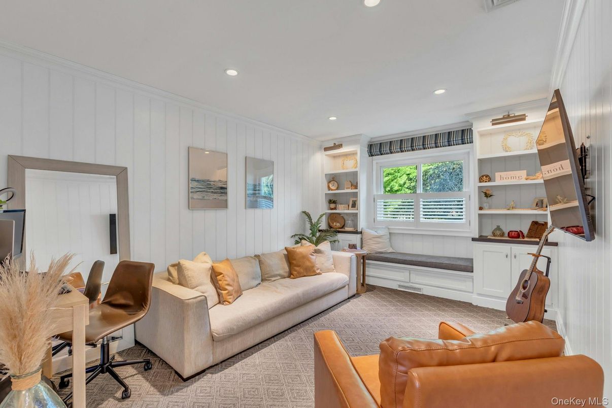 Home Office, Interior, Living room, Recessed Lighting