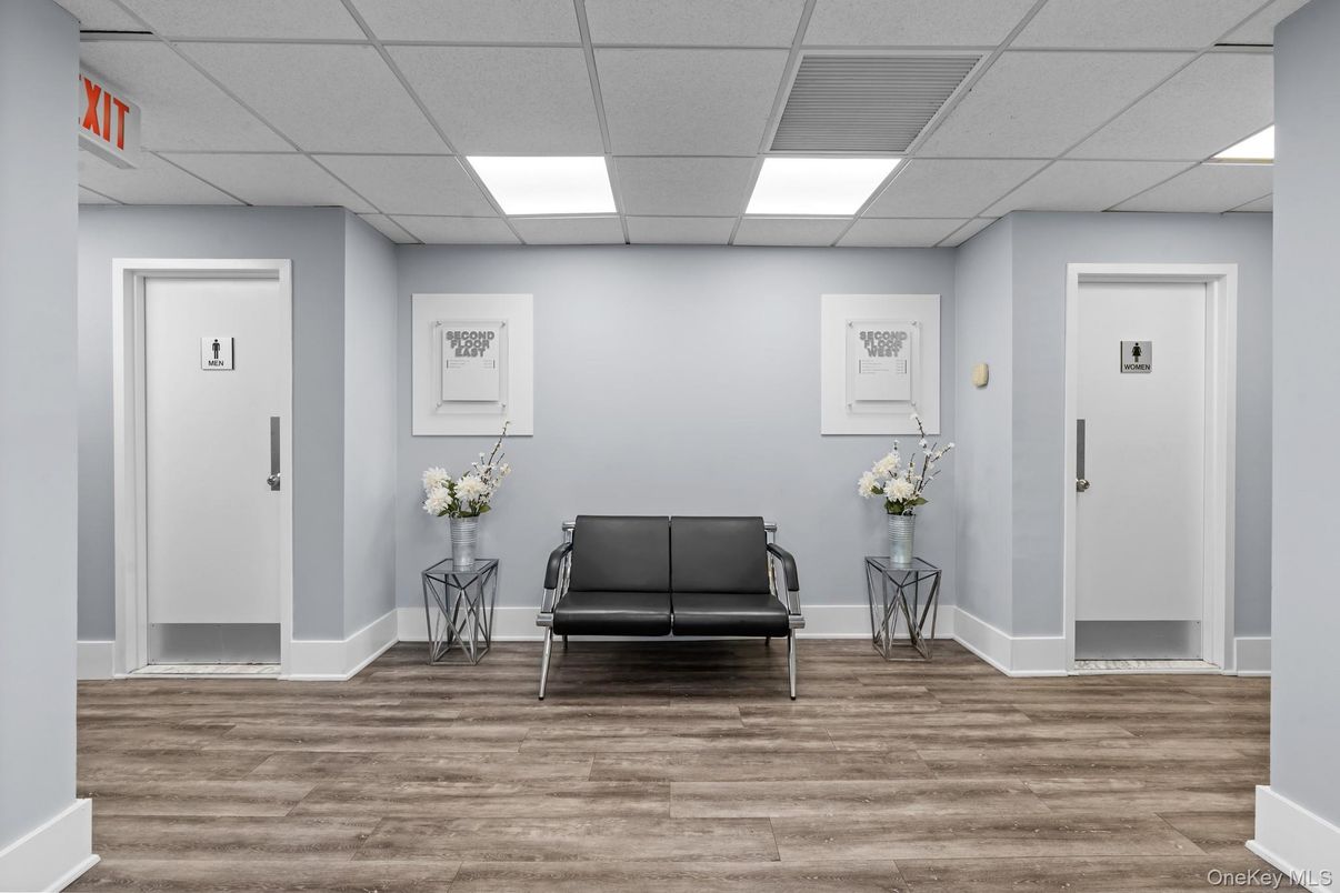 Elevator, Interior, Recessed Lighting, Wood Texture Flooring