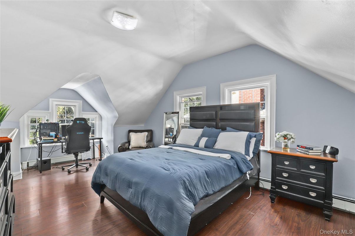 Bedroom, Home Office, Interior, Wood Texture Flooring
