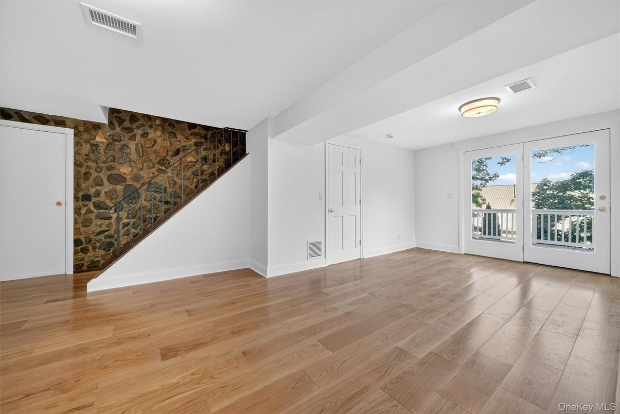 Empty room, Interior, Wood Texture Flooring