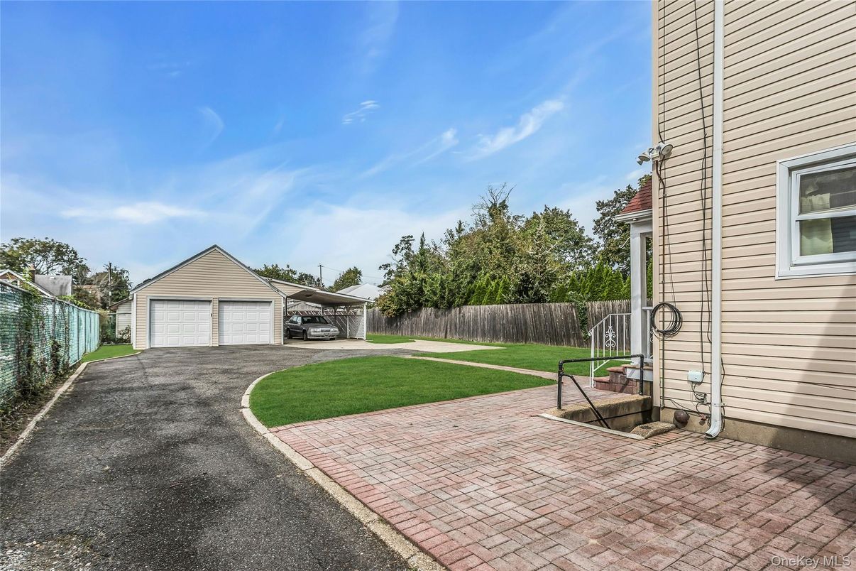 Backyard, Detached Garage, Exterior
