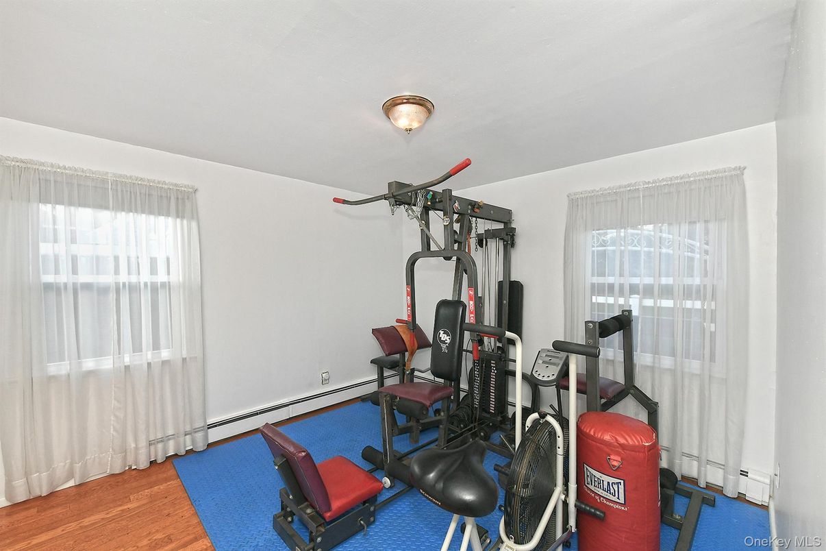 Fitness Equipment, Interior, Wood Texture Flooring