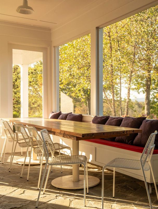Interior, Sun Room, Wood Texture Flooring