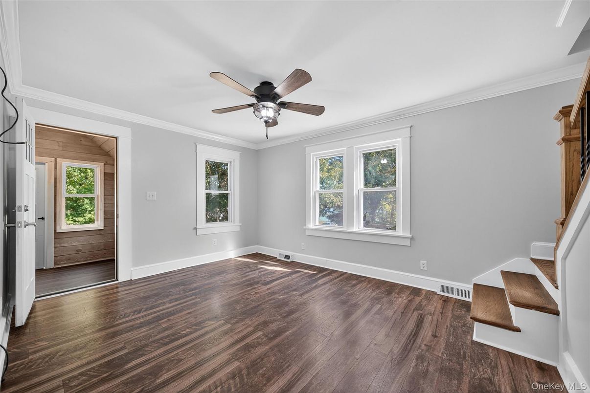 Empty room, Interior, Wood Texture Flooring