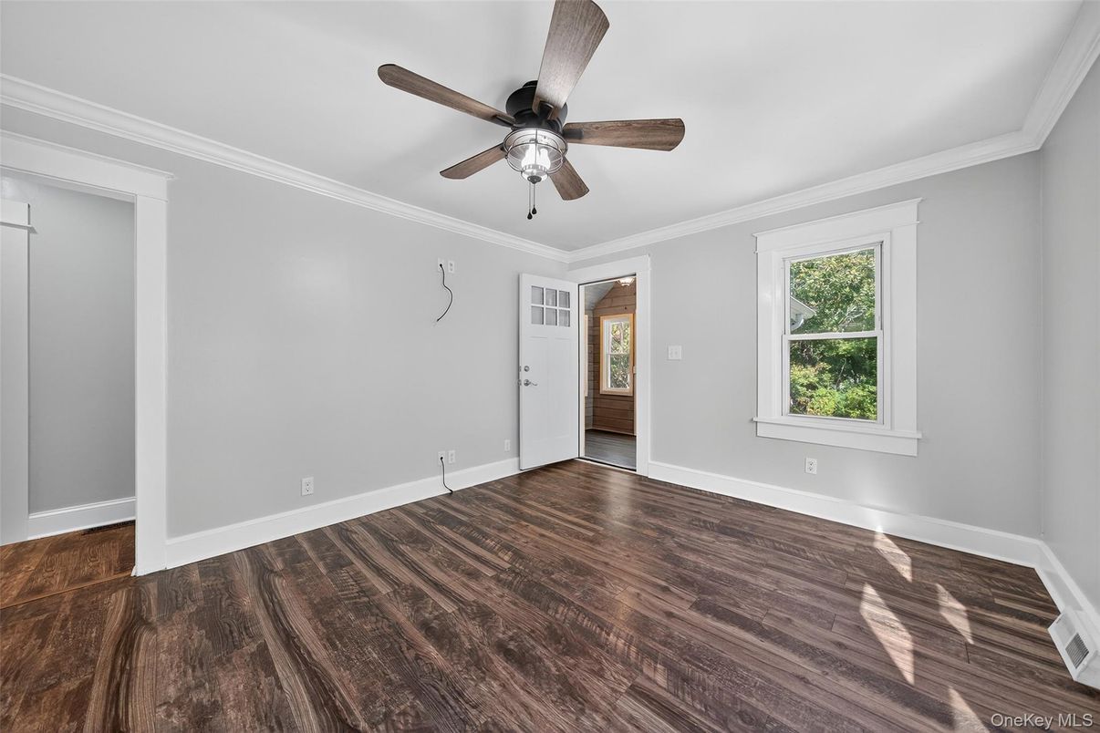 Empty room, Interior, Wood Texture Flooring