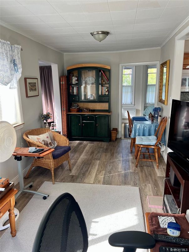 Dining room, Interior, Wood Texture Flooring