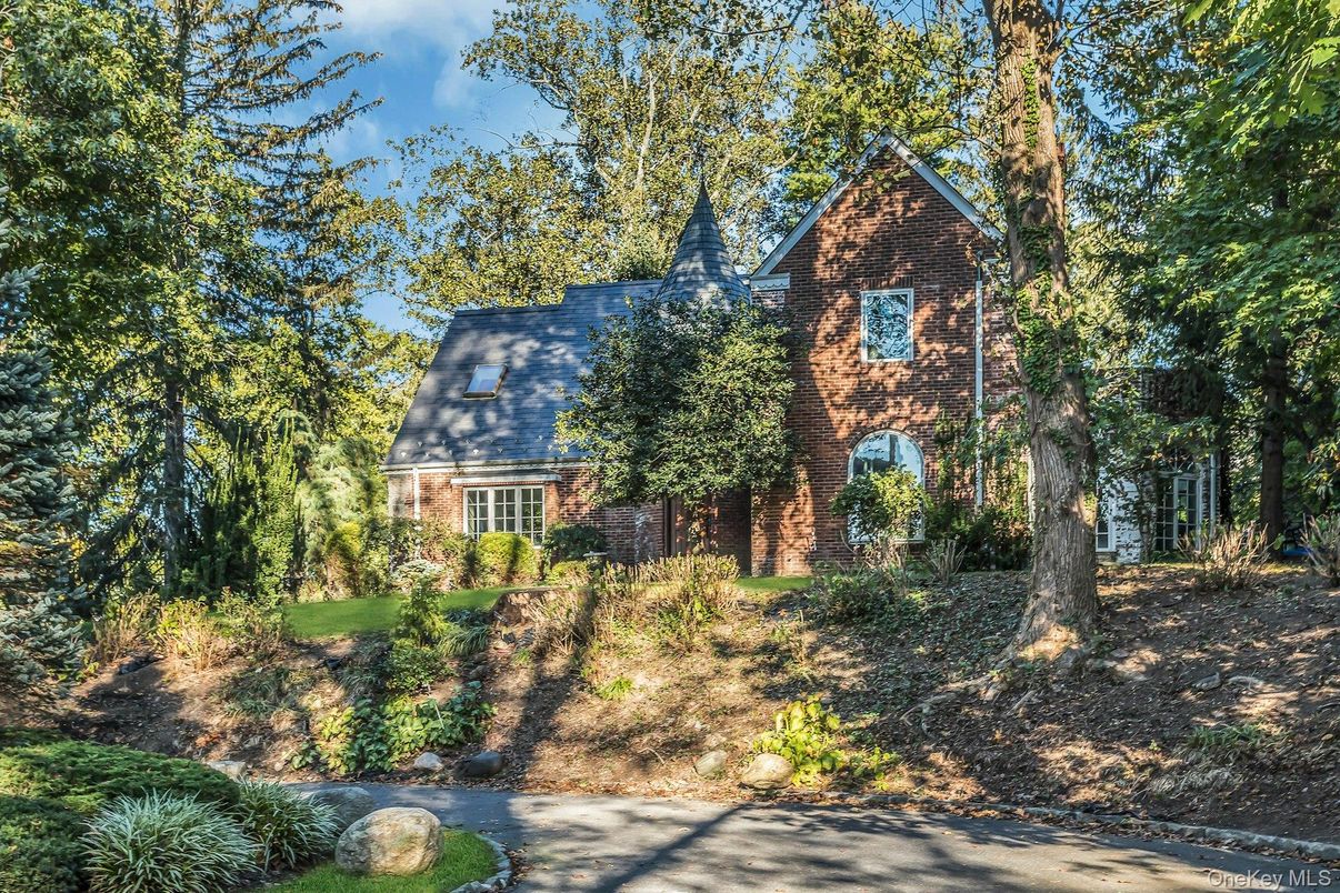 Exterior, Facade, Brick Facade, Tudor Revival
