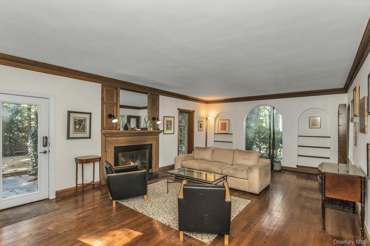 Fireplace, Interior, Living room, Wood Texture Flooring