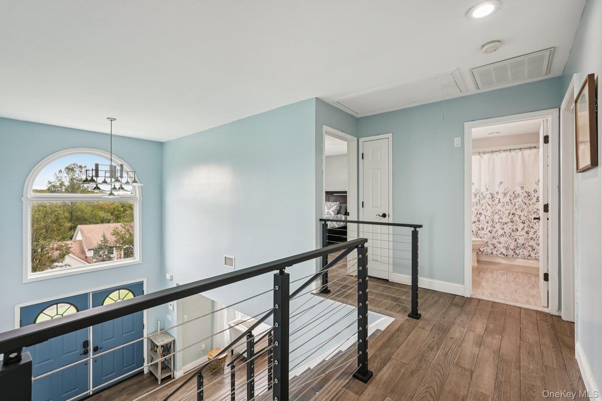 Chandelier, Interior, Recessed Lighting, Wood Texture Flooring