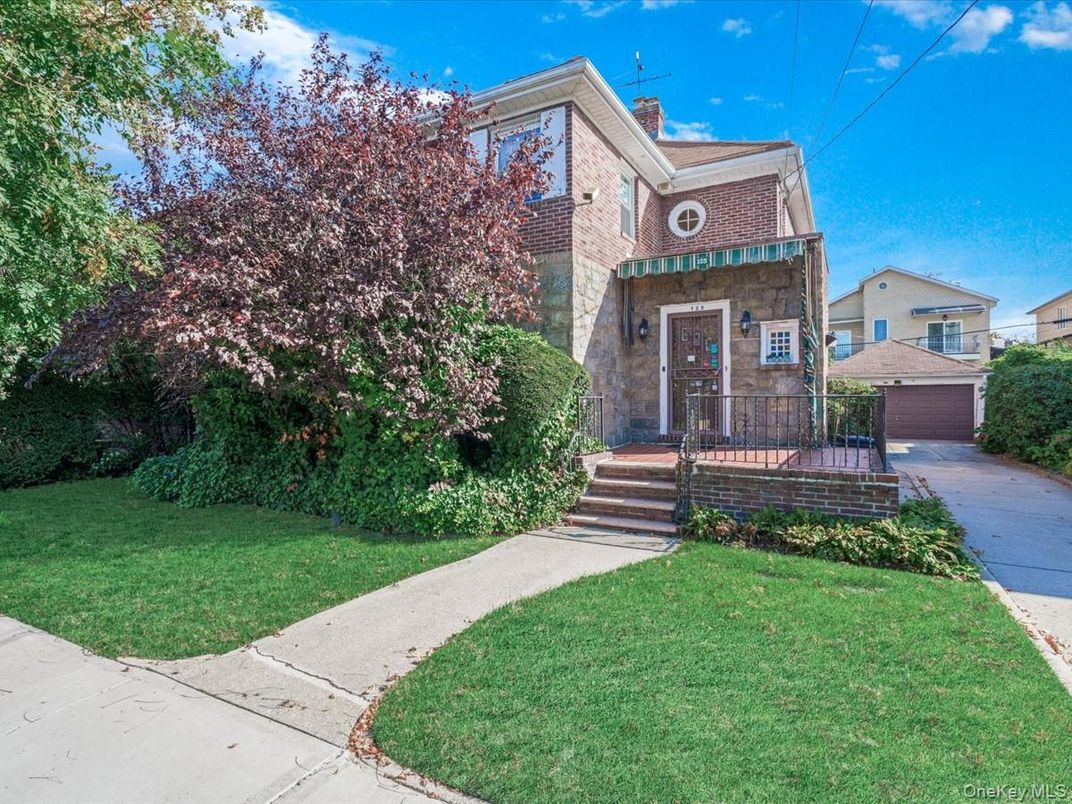 Backyard, Exterior, Facade, Brick Facade, None