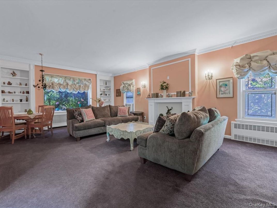 Dining room, Fireplace, Interior, Living room