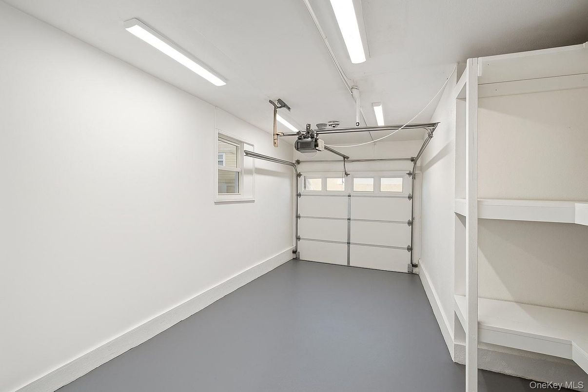 Garage, Interior, Recessed Lighting