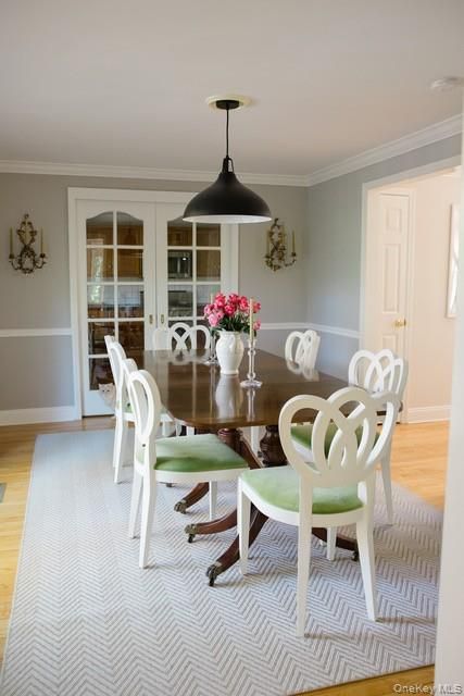 Dining room, Interior, Wood Texture Flooring