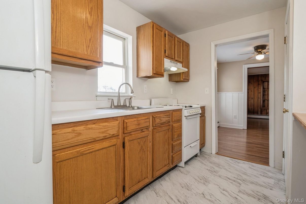 Interior, Kitchen, Marble, Wood Texture Flooring