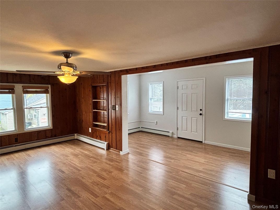 Empty room, Interior, Wood Texture Flooring