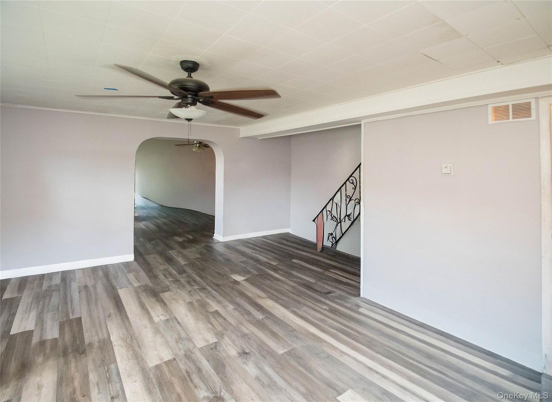 Empty room, Interior, Wood Texture Flooring