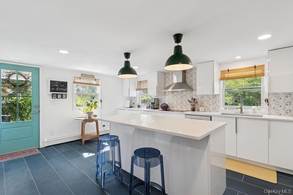 Interior, Kitchen, Pendant Lights, Recessed Lighting