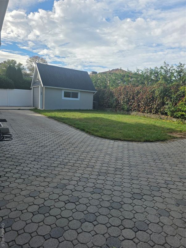 Backyard, Detached Garage, Exterior