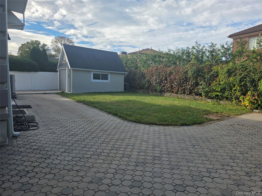 Backyard, Detached Garage, Exterior