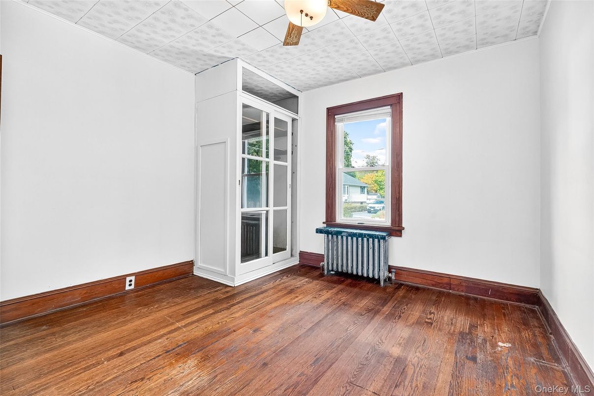 Empty room, Interior, Wood Texture Flooring