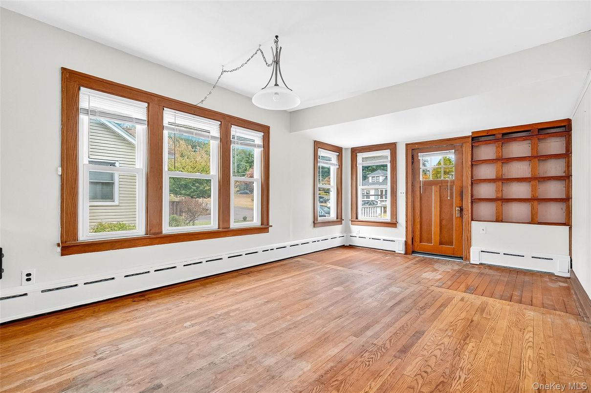 Empty room, Interior, Wood Texture Flooring