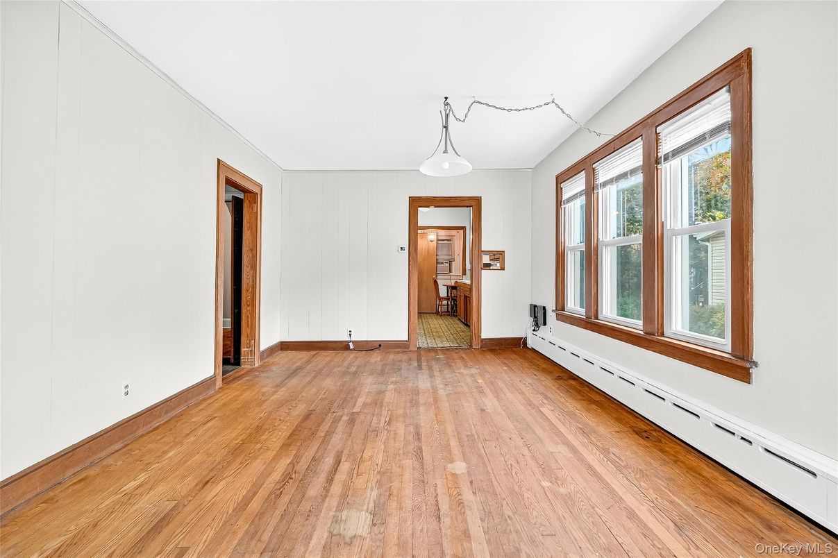 Empty room, Interior, Wood Texture Flooring