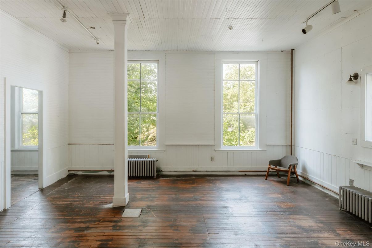 Empty room, Interior, Wood Texture Flooring