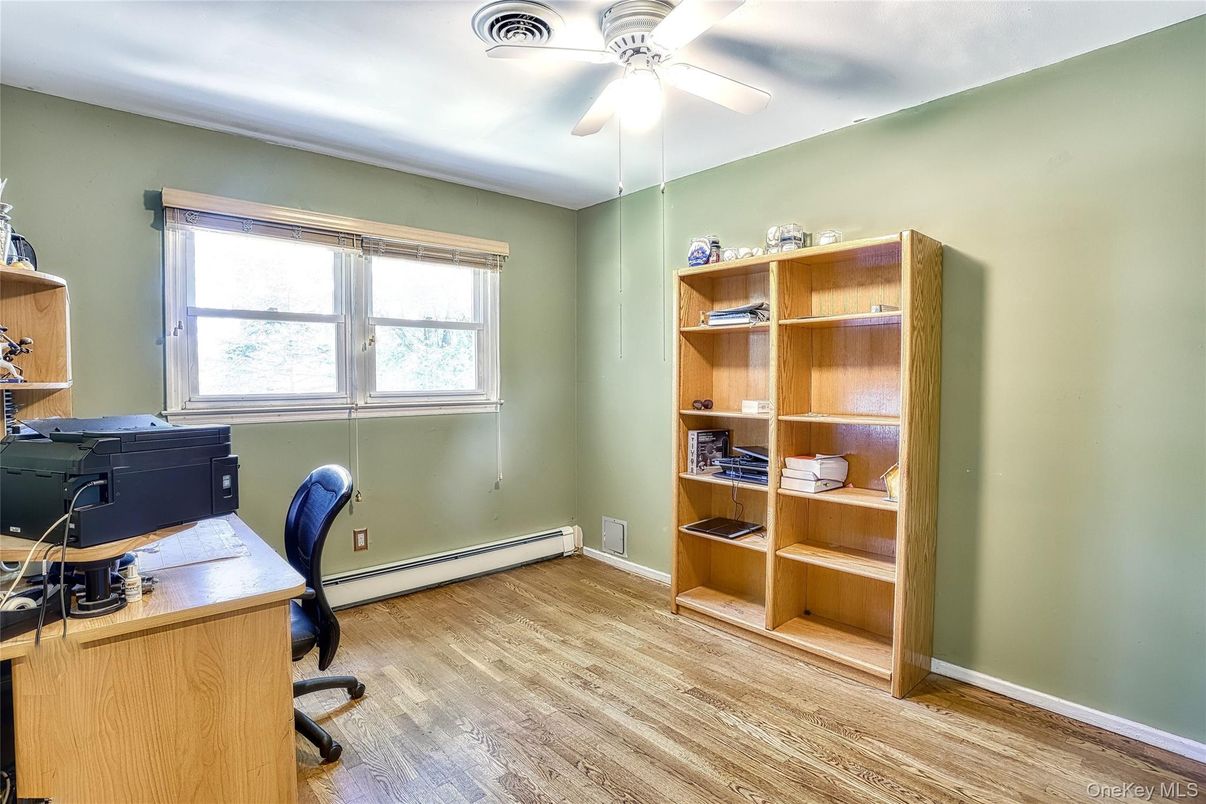 Home Office, Interior, Wood Texture Flooring