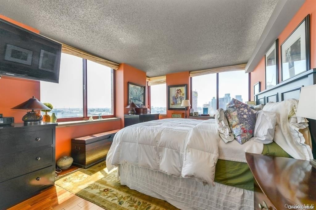 Bedroom, Interior, Water, Wood Texture Flooring