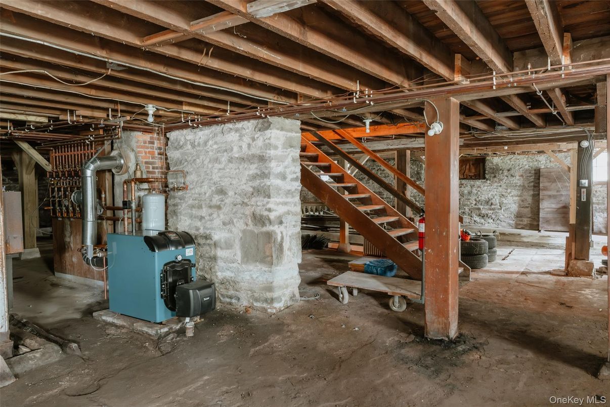 Interior, Wooden Beams