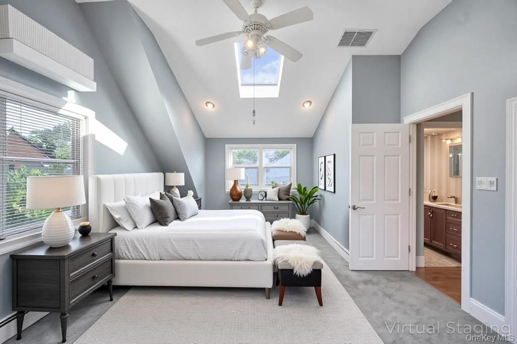 Bathroom, Bedroom, Interior, Recessed Lighting, Wood Texture Flooring
