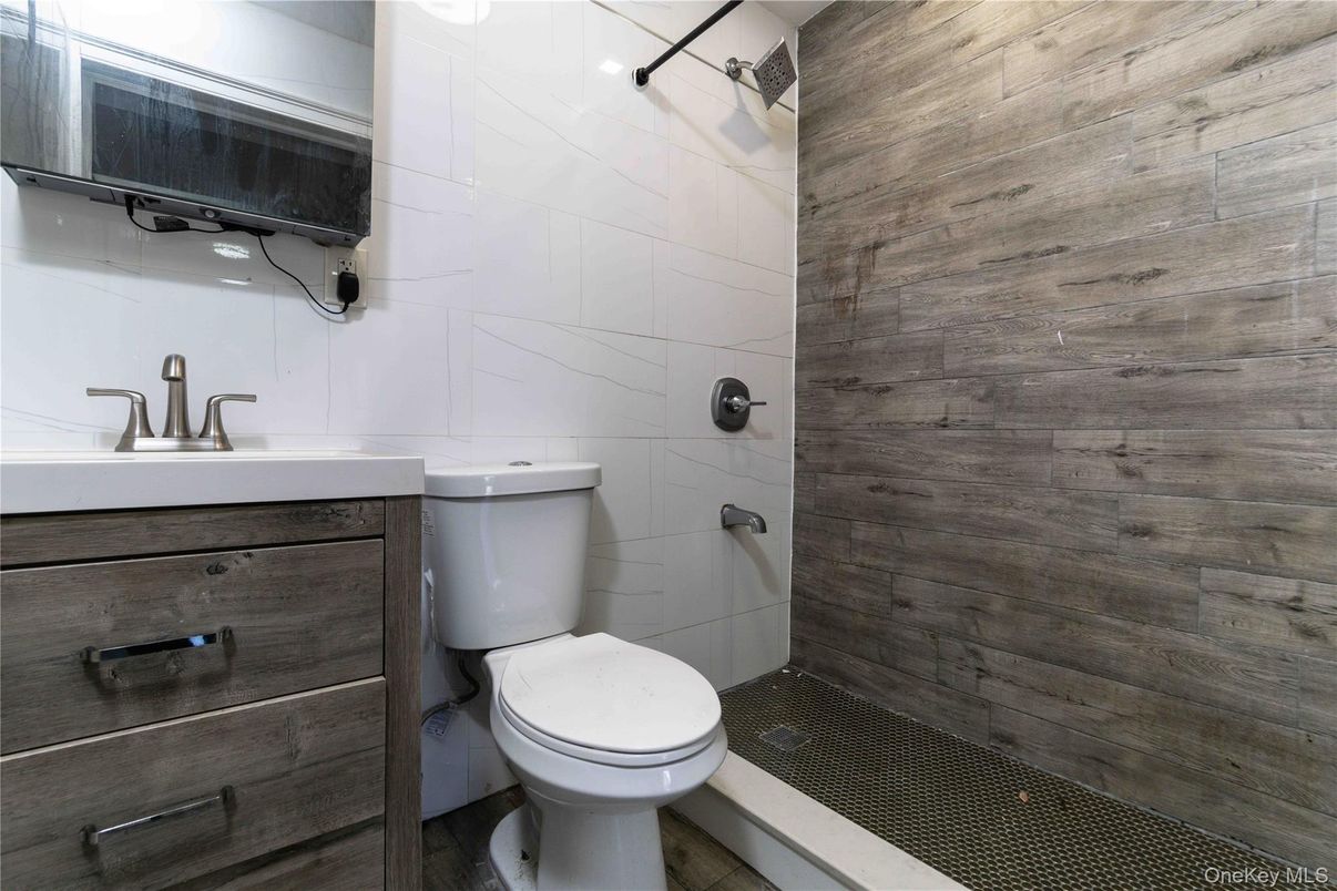 Bathroom, Interior, Wooden Walls