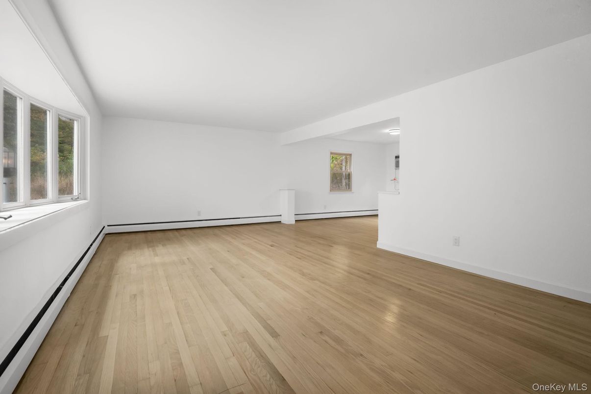 Empty room, Interior, Wood Texture Flooring