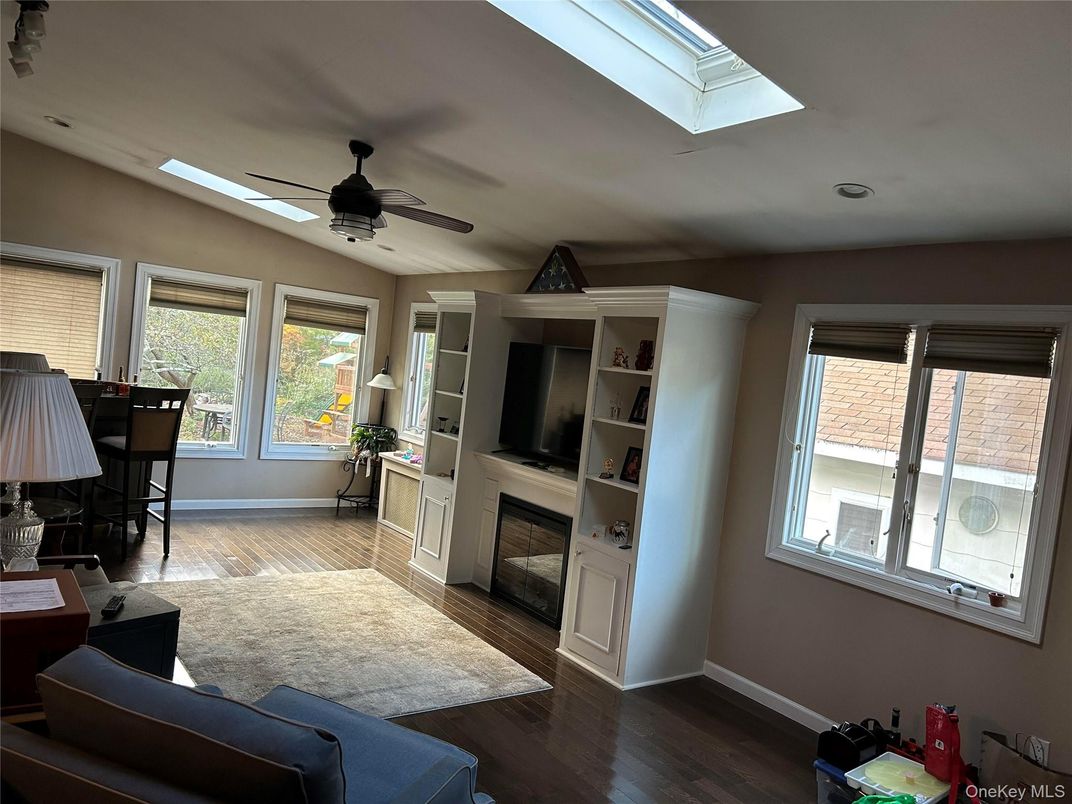 Dining room, Fireplace, Interior, Wood Texture Flooring