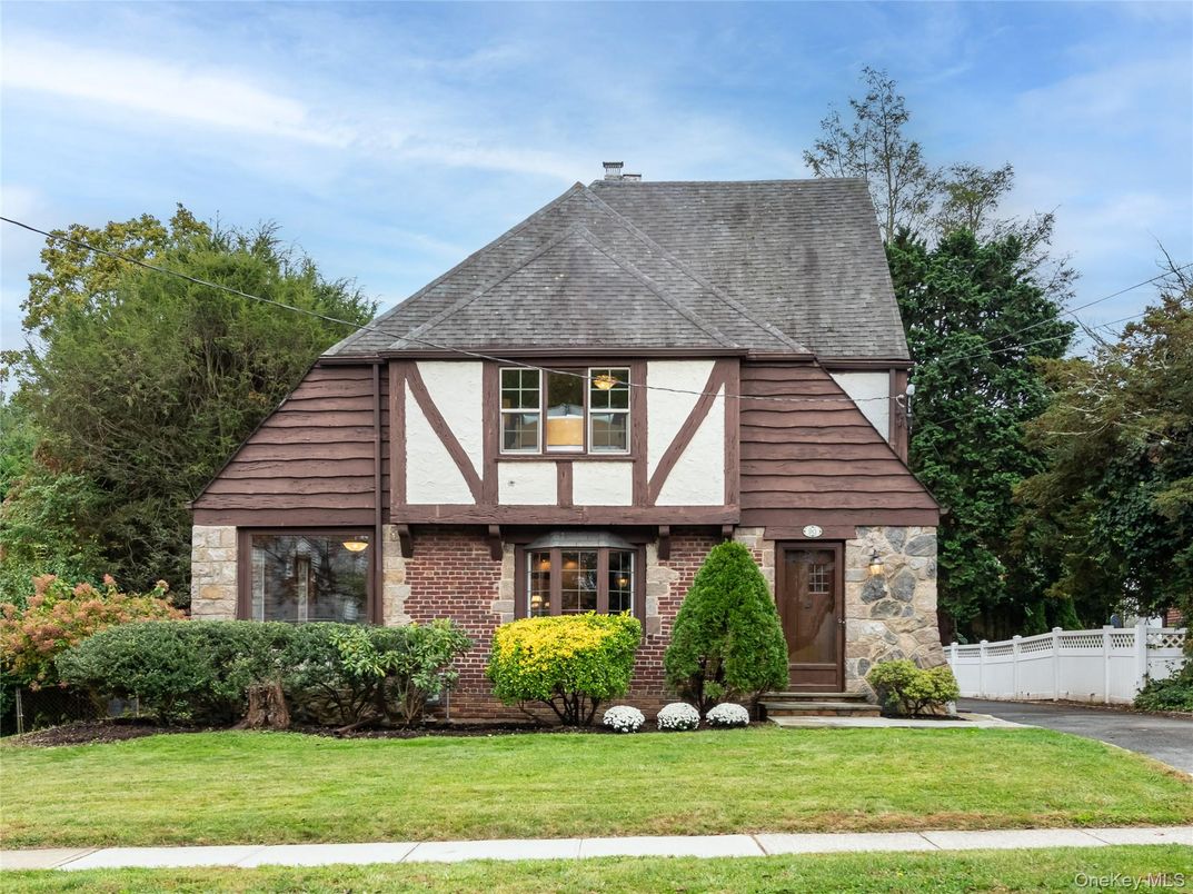 Exterior, Facade, Brick Facade, Tudor Revival