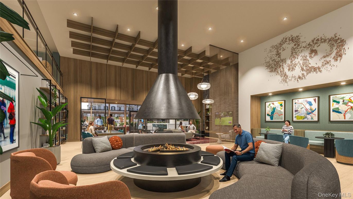 Fireplace, Interior, Living room, Pendant Lights, Recessed Lighting