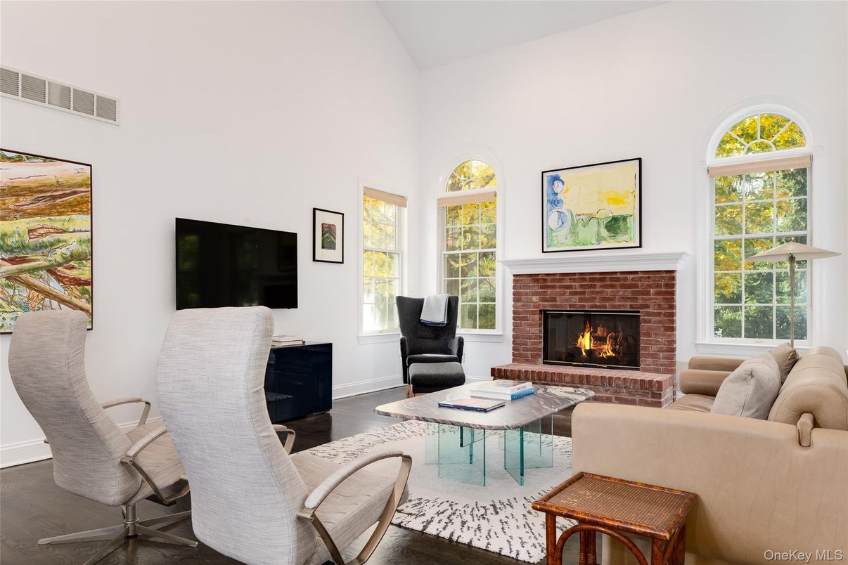Fireplace, Interior, Living room, Wood Texture Flooring